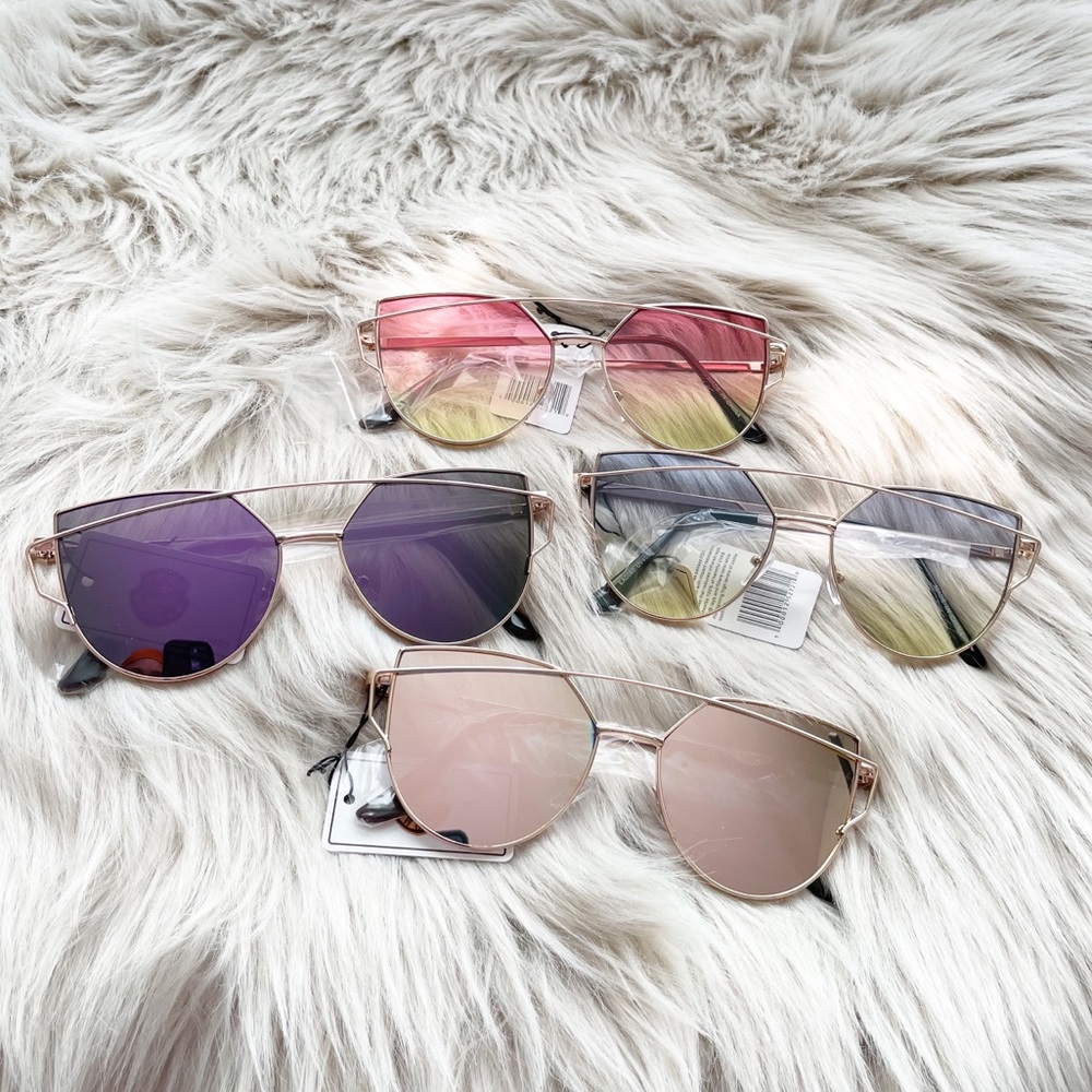 Ombré Metal Frame Women’s Sunglasses